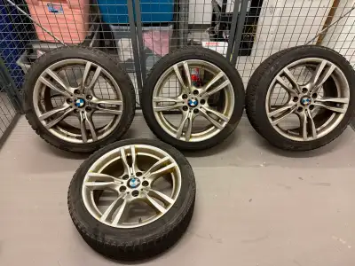 Condition: 75% 3 rims are 85% (dirty with brake dust) 1 rim is 65% with scratches Tires: Bridgestone...