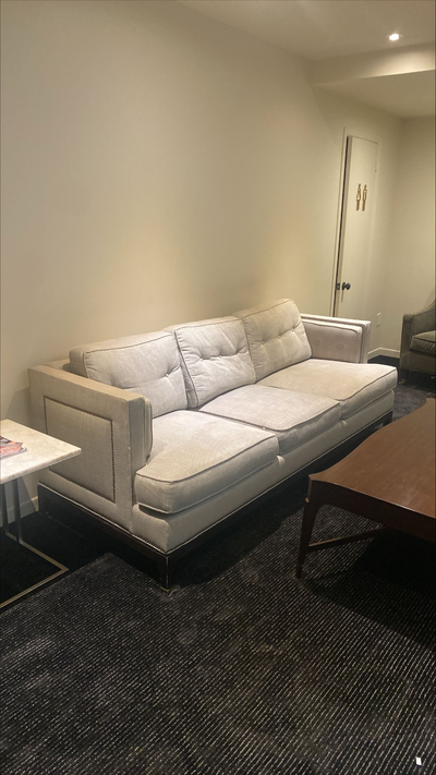 Stylish & Comfy Sofa – Good Condition – $199, View more