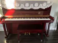 Selling Bergmann upright piano