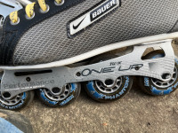 Bauer One Up TuuK Performance Roller Blades.