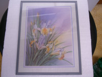 Signed Anna Chen Framed Floral Print