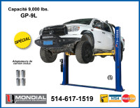 GP9L QUALITY 2 Post Car Lift 9000Lbs Auto Hoist CSA 220V 9'4" !!