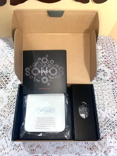 Sonos Bridge in Retail Packaging, View more
