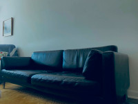 Leather Couch HomeSense