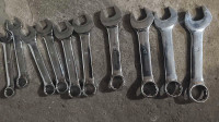 Stubby Wrench Set SAE and Metric
