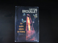 Chrystine Brouillet,les  quatre saisons de Violetta roman