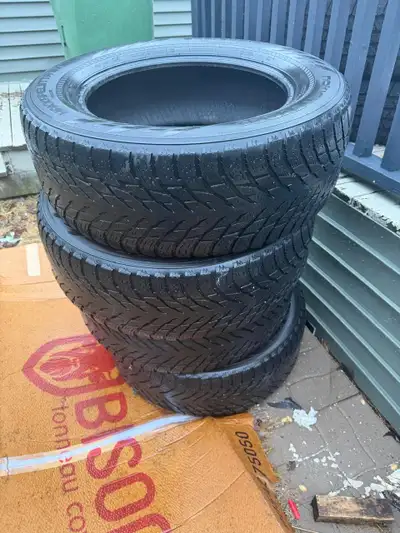Selling a set of 4 Nokian winter tires (245/60R18). Nokian is a premium winter tire brand known for...