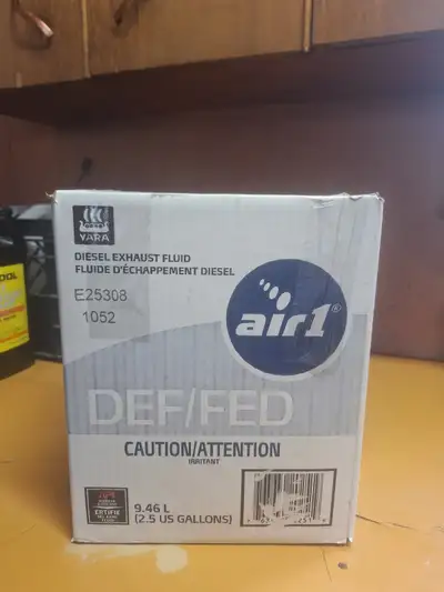 1 NEW YARA AIR 1 DIESEL EXHAUST FLUID NEVER USED 9.46L, View more