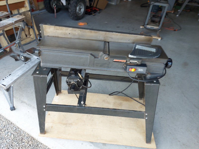 JOINTER-PLANER, Craftsman 6 1/8", motor and stand for sale  