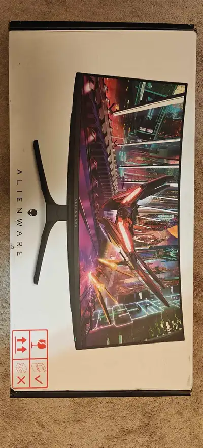 Alienware 34 in Curved OLED Monitor, View more
