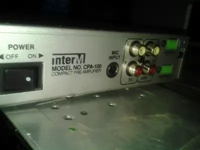Inter-M CPA-100 4-channel half-rack pre-amplifier  MP3 player, View more