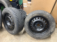 2 Winter tire on rims 