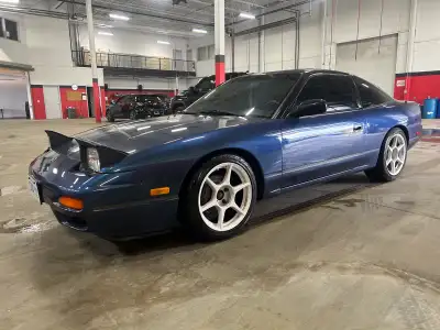 Selling my 93 240sx. 145km on body. 30km on Black Top SR20DET. Stock interior. Dash has no cracks. N...