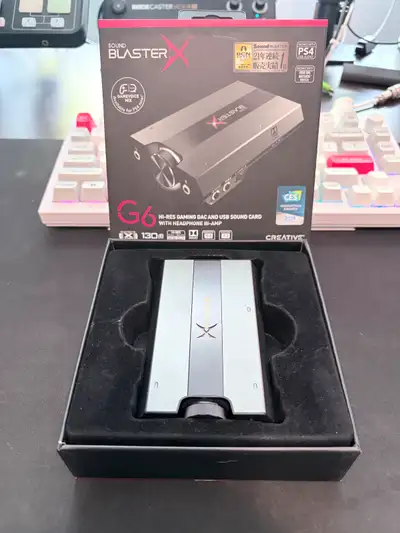 Sound Blaster G6, View more