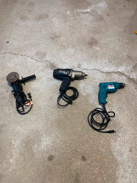 Makita Drill, Talon Impact driver and Skill Grinder  $125 obo