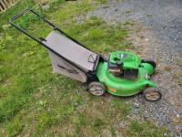 Lawnboy gas lawnmower self propelled with bag ready to go! $295