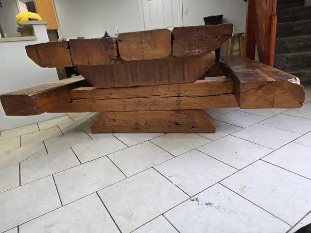  Solid Antique Farmhouse Dining Table – Statement Piece  in Dining Tables & Sets in Cornwall - Image 10