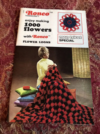 Ronco handicraft enjoy making 1000 flowers  booklet