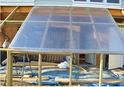 Greenhouse accessories/ Pergola Panels/ Pergola polycarbonate sh, View more