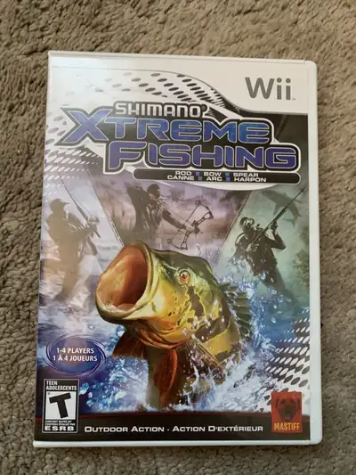 Shimano Xtreme Fishing for Nintendo Wii.  CIB & MINT. , View more