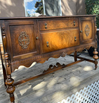 Vintage Walnut Sideboard PENDING PU