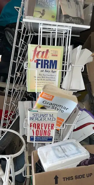 White metal book Racks. Swivel rack. I deliver!, View more