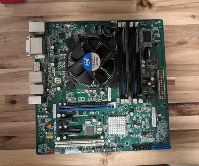 Intel motherboard cpu and ram, View more