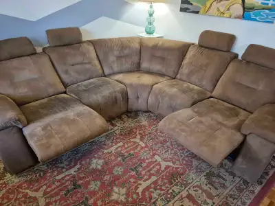 FREE Couch with recliners, View more