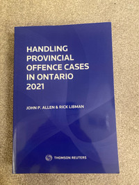 Handling Provincial Offence Cases in Ontario 2021