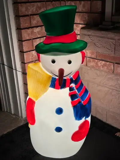 Classic Vintage Snowman, View more