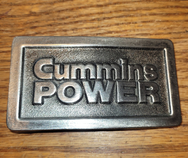 Vintage belt buckles - Cummings, Indy 500, Ford, Cat power in Arts & Collectibles in Red Deer