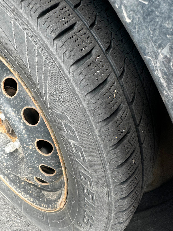 4 15” winter tires and rims in Tires & Rims in Thunder Bay - Image 2