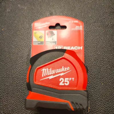 Milwaukee 25Ft Tape Measure, View more