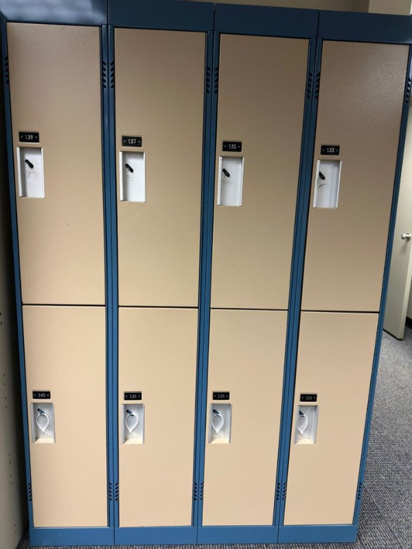Used Metal School Lockers in Industrial Shelving & Racking in Burnaby/New Westminster