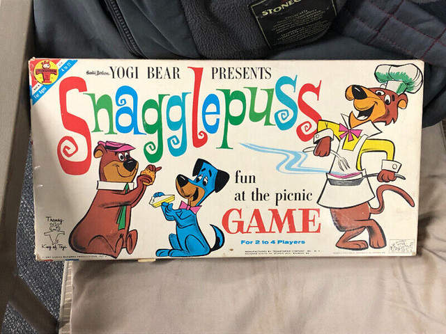 Snagglepuss Fun at the Picnic Game 1961 Transogram in Toys & Games in Winnipeg