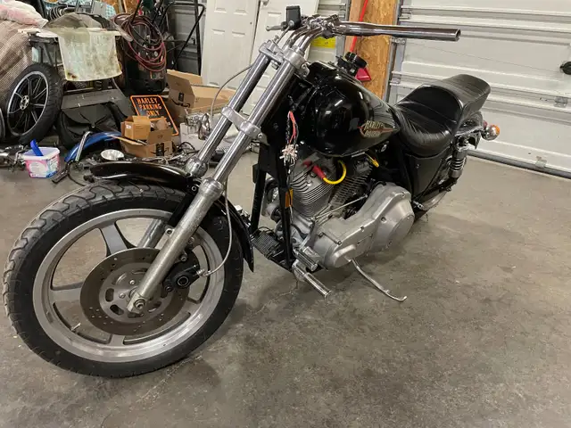 1992 Harley Davidson FXR Project Bike in Street, Cruisers & Choppers in City of Halifax - Image 3