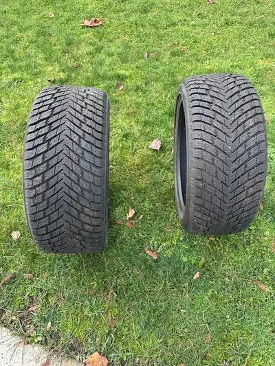 Selling two Winternova Stud II winter tires, size 245/40R 19 98T XL. These are true winter tires wit...