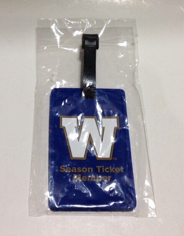 Blue Bomber Season Member Luggage Bag Tag ~ New in Arts & Collectibles in Winnipeg - Image 4
