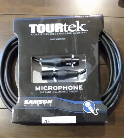 Professional Cables XLR , Phone 1/4", RCA etc, NEW -  Shipping, View more