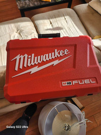 Milwaukee fuel m18 hard case for hammer drill and impact driver.