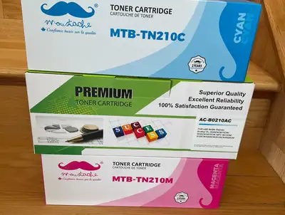 3 packages of printer toner brand is Brother still on the box, , View more