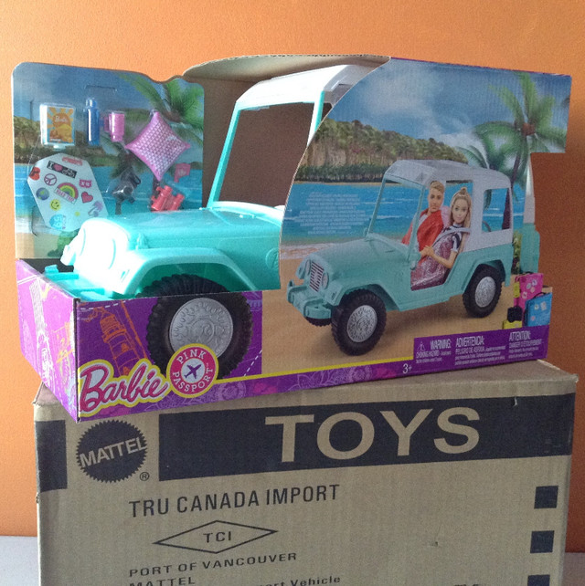 Barbie Pink Passport Jeep Cruiser - R Exclusive Toys R Us Canada | Toys &  Games | City of Toronto | Kijiji