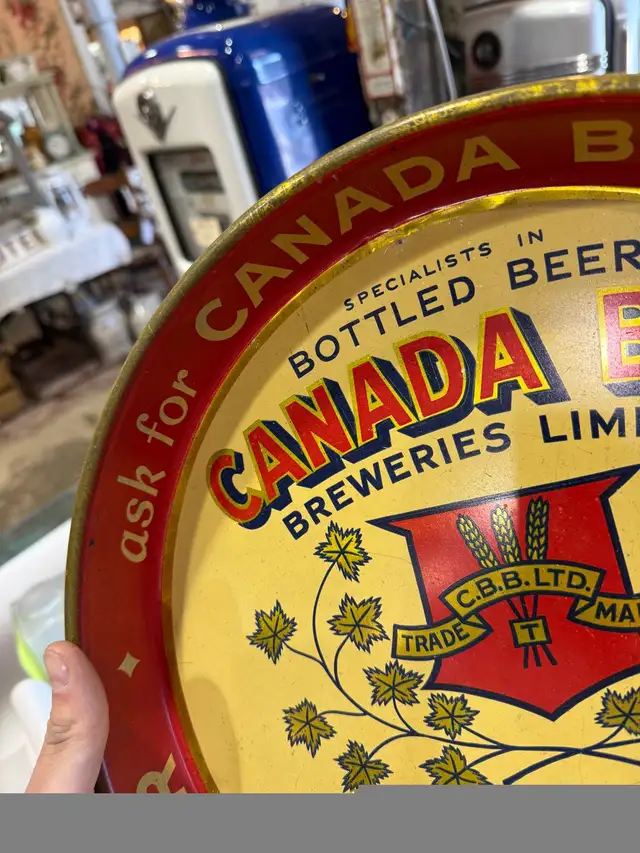 early Canadian Bud tray  in Arts & Collectibles in Edmonton - Image 3