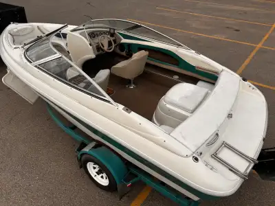 Price drop to $6500 1996 StarCraft 1810 S open front Boat. This is a Lake ready Boat package complet...
