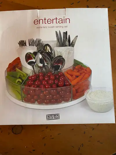 Lazy Susan Serving Set - Brand New, View more