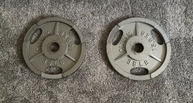 35lb Olympic Weight Plates 2