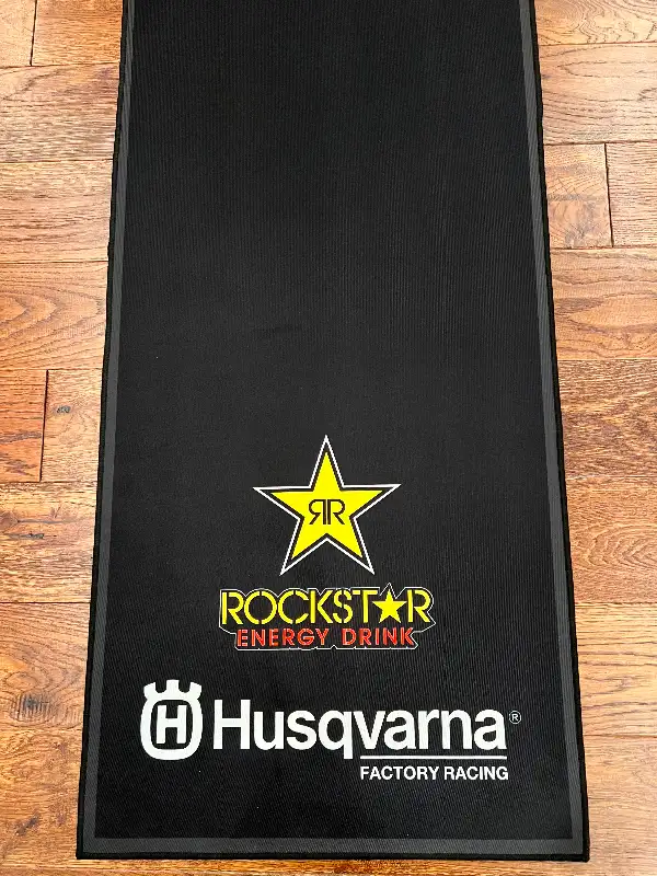 Husqvarna Factory Racing Rock Star Energy Display Carpets mats in Other in City of Toronto - Image 4