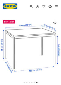 Ikea Sandsberg Table