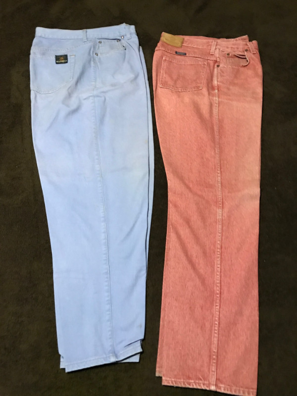 Wrangler and Cenza Colored Jeans - Women's size 16 dans Femmes - Pantalons et shorts  à Ouest de l’Île