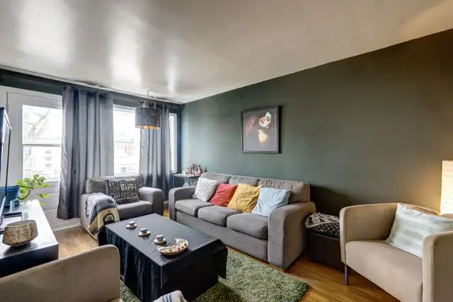 4 1/2 - 2 enclosed bedrooms in Tétreaultville